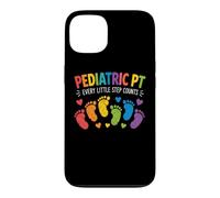 Pediatric PT Little Step Counts Pediatric Physical Therapist Coque pour iPhone 13