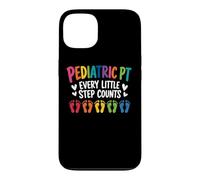 Pediatric PT Little Step Counts Pediatric Physical Therapist Coque pour iPhone 13