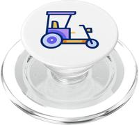 Pédicab, Vélo, Pousse-Pousse, vélo-Taxi PopSockets PopGrip pour MagSafe