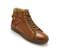 Pediconfort - Sneakers Montantes lacées et zippées - Femme - Taille : 37 - Couleur : Marron