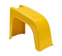 Pedicure Stool, Foot Spa Chair, Manicure Foot Rest, Anti-Slip Design for Grooming, Compact Lightweight Style, Footcare Tool for Home Living Room Bathroom Travel Salon Use, Yellow