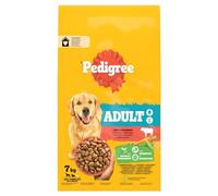 Pedigree Adult, bœuf & légumes - lot % : 2 x 7 kg