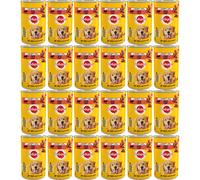 PEDIGREE Adult Rindfleisch in Gelee - Nassfutter für Hunde - 24x400g