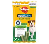 Pedigree - Bâtonnets Fraîcheur pour Petits Chiens <10kg, Soin Dentaire Efficace (7 Sticks) - Lot de 4 - Vendu par Lot