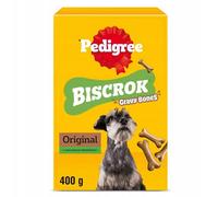 PEDIGREE Biscrok Gravy Bones : friandises pour chien, biscuits, 400 g