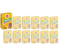 Pedigree Biscrok Multi Mix Lot de 12 boîtes de friandises pour chien 500 g