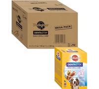 Pedigree Dentastix - Soins dentaires quotidiens à mâcher, gâteries moyennes pour chiens de 10 à 25 kg, 1 boîte
