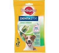 Pedigree Dentastix Fresh - Hygiène Bucco Dentaire - Petits Chiens - 7 Bâtonnets par sachet - 110 g - Lot de 5 sachets