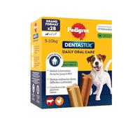 Pedigree DentaStix – Bâtonnets hygiène bucco-dentaire pour petit chien, 16 sachets de 7 sticks