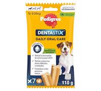 Pedigree DentaStix Daily Oral Care - Bâtonnets à mâcher pour Petit Chien - pour Une Bonne hygiène bucco-Dentaire - 10 sachets de 7 Sticks