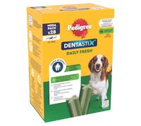 PEDIGREE DentaStix Daily Fresh friandises au goût de poulet pour chiens de taille moyenne 16x180g