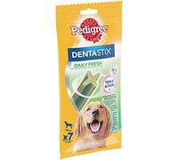 Pedigree Dentastix Fresh - Hygiène Bucco Dentaire - Grands Chiens - 7 Bâtonnets par sachet - 270 g - Lot de 5 sachets