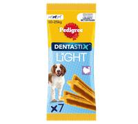 Pedigree Dentastix Light Friandises dentaires à mâcher pour chiens de race moyenne, 7 pièces - 98 g