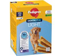 PEDIGREE DENTASTIX Light Multipack Lot de 3 Paquets de 7 sachets de Nourriture pour Grands Chiens