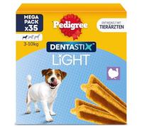 PEDIGREE DENTASTIX Light Multipack Lot de 5 Paquets de 7 sachets de Nourriture pour Petits Chiens
