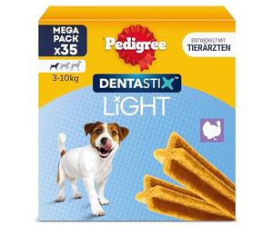 Pedigree DENTASTIX Light Multipack Lot de 5 Paquets de 7 sachets de Nourriture pour Petits Chiens