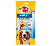 Pedigree Dentastix Medium 180 g Adulte Bœuf, Poulet