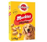 Pedigree - Friandises Adultes Fourrées Savoureuses pour Chien, Texture Gourmande et Fondante (Boîte 1,5 kg) - Lot de 3 - Vendu par Lot