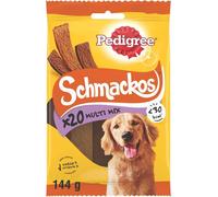 Pedigree friandises pour chiens Schmackos 4 sortes, 180 pièces (9 x 20 pièces)