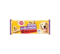 PEDIGREE JUMBONE Os à Mâcher pour Moyen Chien 10-25kg - Lot de 12 Sachets de 2 Os - Friandises Fourrées Saveurs Boeuf et Volaille - Récompense Idéale pour Occuper, Eduquer, Faire Plaisir à son chien