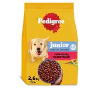 PEDIGREE Junior Bœuf & légumes, croquettes pour chiot de race moyenne & grande 2,6 kg
