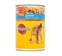 PEDIGREE Junior Lot de 24 boîtes de nourriture humide pour chiots au poulet en gelée 24 x 400 g