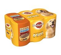 Pedigree Lot de 6 boîtes à viande en gelée pour chien 385 g