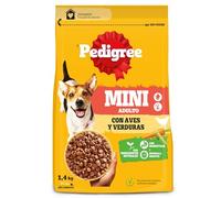 PEDIGREE Lot de 6 Mini Aliments Poulet et légumes pour Chiens Adultes 1,4 kg