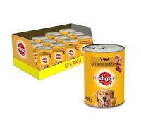 Pedigree Nourriture Humide pour Chiens saveur volaille en pâté Boîte 12 x 800 g