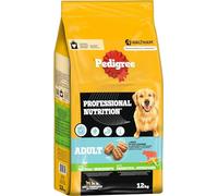 12 kg Pedigree Professional Nutrition Adult au bœuf et aux légumes, croquettes pour chiens