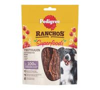 PEDIGREE Ranchos Superfoods avec de la dinde, de la canneberge et du riz 70g