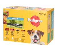 PEDIGREE Sachets Fraîcheur Adulte Sélection Mix Multipack Aliment 12x100 g