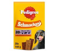 Pedigree Schmackos friandises pour chiens - 3 saveurs, 20 pièces