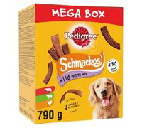 Pedigree Schmackos Mega Box Récompenses Multi Mix Saveurs Pour Chien Friandises Aux Multi Mix 790 G