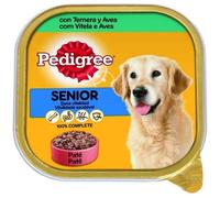 PEDIGREE Senior Pâté pour Chien Veau & Volaille - Lot 20 x 300 g