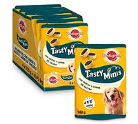 Pedigree Snacks Savoureux Mini pour éduquer Votre arôme de Chien Fromage et Ox (Paquet de 6 x 140g)