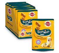 Pedigree Tasty Minis Récompenses pour Chiens Chiots saveur Poulet (Lot de 6 x 125 g)
