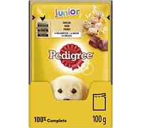 PEDIGREE Junior - sachet de poulet et de riz en gelée pour jeunes chiens - 24x100g