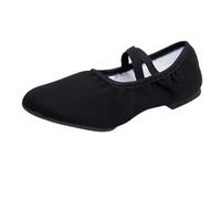 Pedille Danse Moderne Jazz Chaussures De Salon Femme Années 20 Pedilles Latine Chaussure Confortable Et Elegante Chaussons Fille Chausson Mariage Ballerines Talon Demi Pointe Classique,Le Noir,40