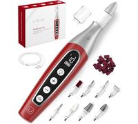 PediLux Pro Kit de manucure et pédicure professionnel sans fil, ensemble de limes à ongles électriques sans fil, machine à ongles, outils pour ongles d'orteils, filtre, polissoir, ponceuse, broyeur