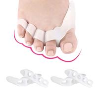 Pedimend Correcteur de douleur pour oignon Correcteur d'orteil pour hallux valgus 5 orteils - Unisexe - Soin des pieds