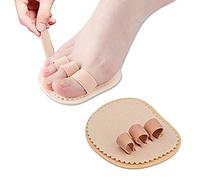 PEDIMEND Correcteur d'orteils en marteau (1 paire - 2 pièces) | Redresse les orteils courbés | Aide à corriger les orteils qui se chevauchent | soulage et protège les oignons | Unisexe