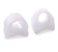 PEDIMEND™ Lot de 2 entretoises d'orteils en gel de silicone pour oignon, orteils qui se chevauchent et orteils en marteau - Empêche les orteils de frotter - Réduit l'inconfort des orteils et des pieds