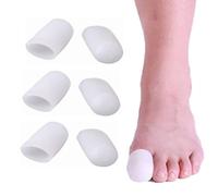 Pedimendtm 3 paires gros orteil tubulaire Pansement Bandage caches Guard | à ongles Off protecteurs | Soulage les douleurs articulaires | incarnés Ongle tubes manches