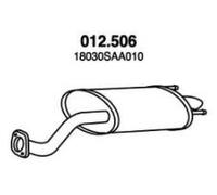 PEDOL 012.506 Silencieux arrière