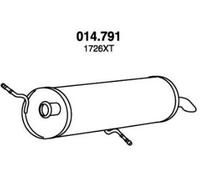 PEDOL 014.791 Silencieux arrière