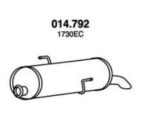 PEDOL 014.792 Silencieux arrière