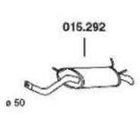 PEDOL 015.292 Silencieux arrière