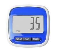 Pédomètre de Poche 1pc avec Un Compteur de Pas Poche à Clip Ceinture, comptoir Pas Marche Calorie avec Grand écran LCD et Clip Ceinture (Bleu)