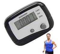 Pédomètre pour la Marche, pédomètre de Marche | Petite à Distance de Marche Miles/km Podomètre | Compteur de Pas avec Clip pour la Fitness, l'exercice, Les Voyages